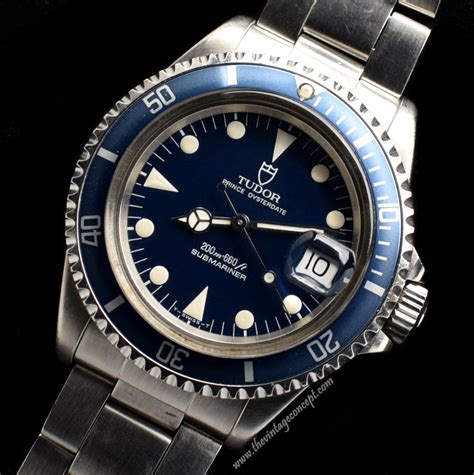 tudor submariner 79090 blue|rolex tudor oyster prince submariner.